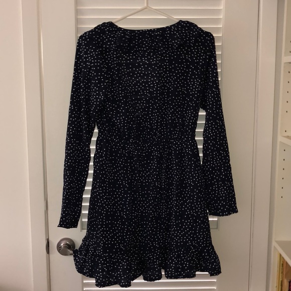 polka dots ruffle mini dress - Picture 2 of 3